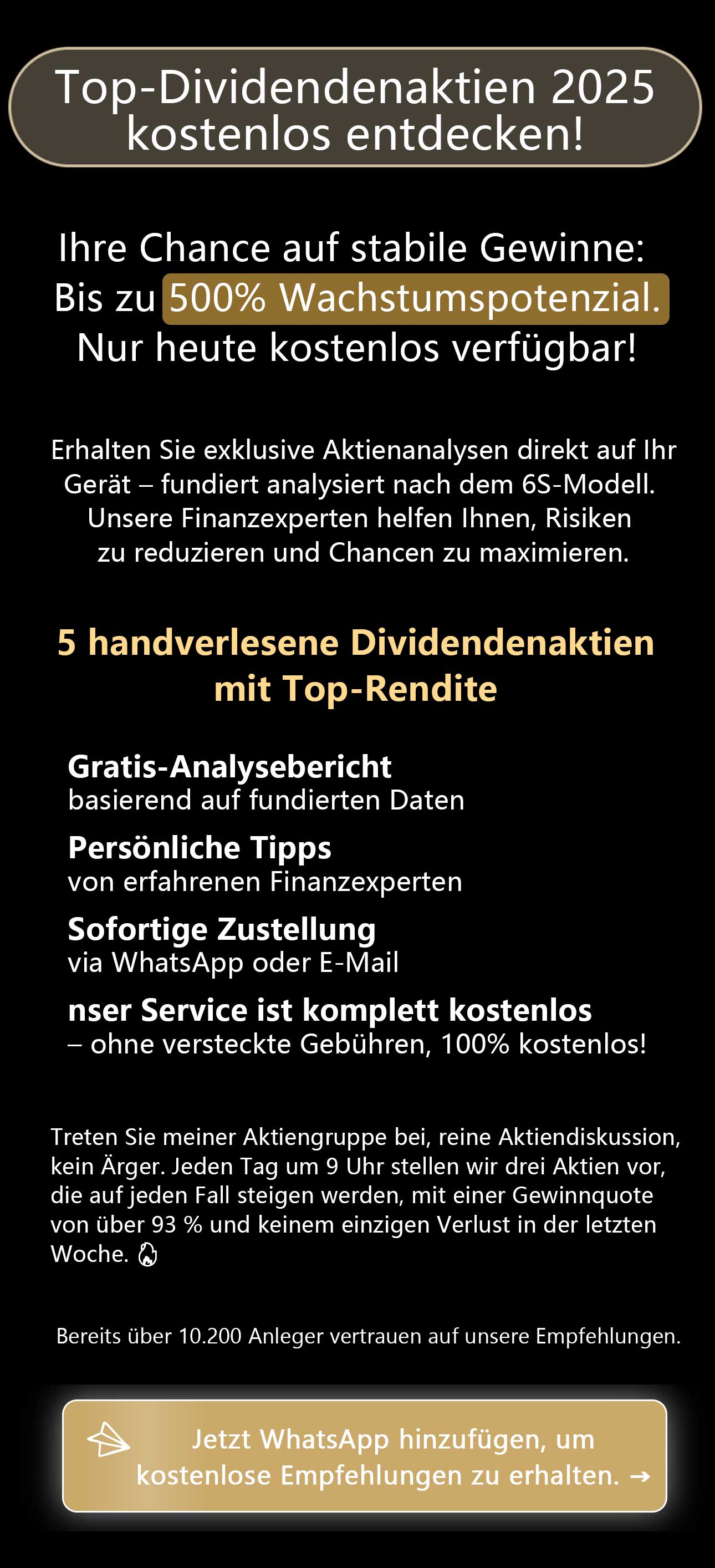 Mehr Informationen erhalten